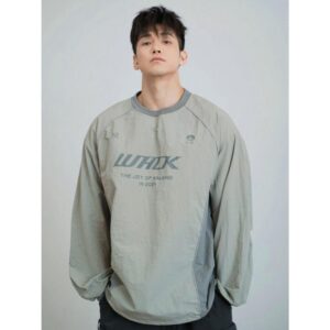 Men's Casual Crew Neck Letter Print Raglan Sleeve T-Shirt, Spring Autumn, Graphic Tee Long Sleeve Men Shirt, Fall