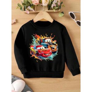 Disney Motor Racing Printed Pattern, Suitable For Both Boys And Girls